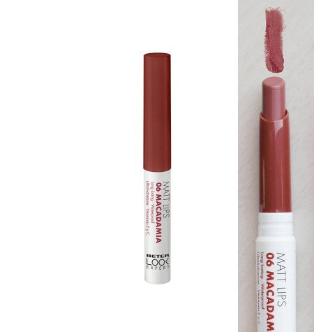 BETER LOOK EXPERT MATT LIPS 06 MACADAMIA