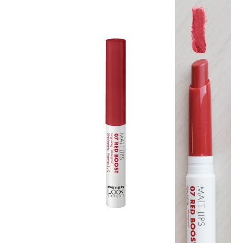 BETER LOOK EXPERT MATT LIP 07 RED BOOST