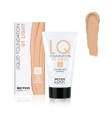 BETER LOOK EXPERT LIQUID FOUNDATION 01 LIGHT