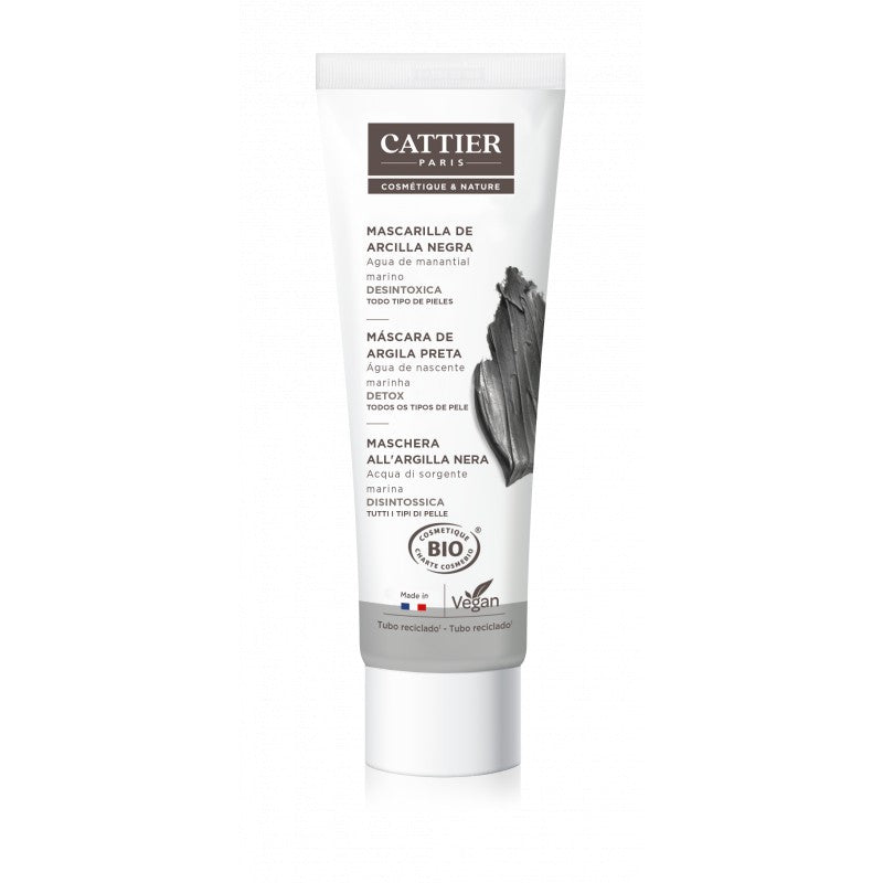 CATTIER MASCARILLA ARCILLA NEGRA DETOX 100ML