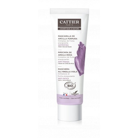 CATTIER MASCARILLA ARCILLA PURPURA ANTIFATIGA 100ML