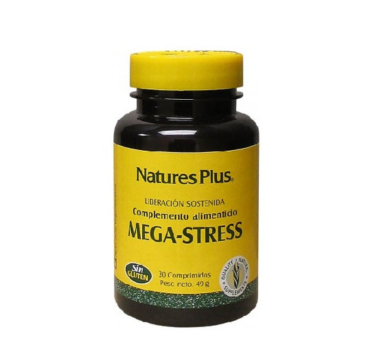 NATURE'S PLUS MEGA-STRESS 30 COMPRIMIDOS