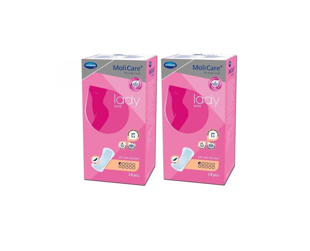 MOLICARE LADY COMPRESAS 0,5 GOTAS PACK DUPLO