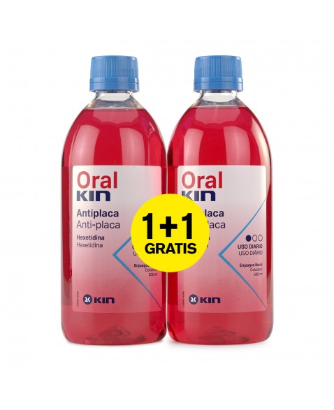 ORALKIN ENJUAGUE 500ML PACK 2X1