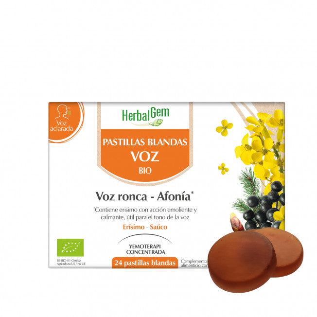 HERBALGEM PASTILLAS BLANDAS VOZ BIO 24U