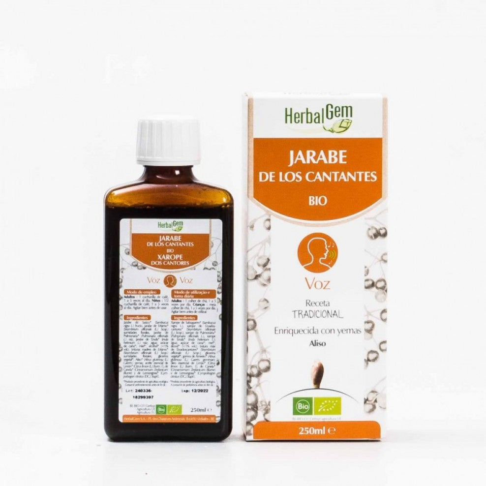 HERBALGEM JARABE DE LOS CANTANTES 250ML