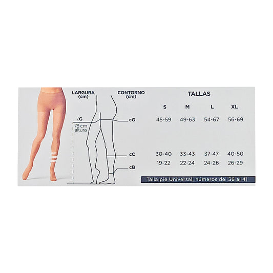 FARMALASTIC MEDIA PANTY MUJER CAMEL 15-20MMHG