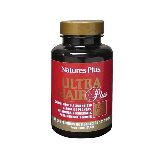 NATURE'S PLUS ULTRA HAIR PLUS 60 COMPRIMIDOS