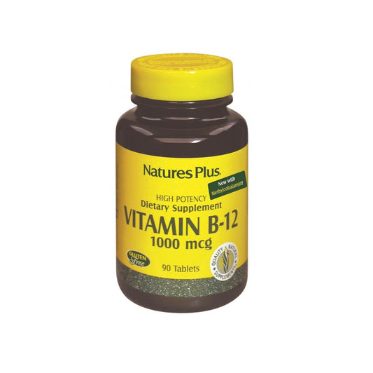 NATURE'S PLUS VITAMINA B12 1000 MCG 90 TABLETAS