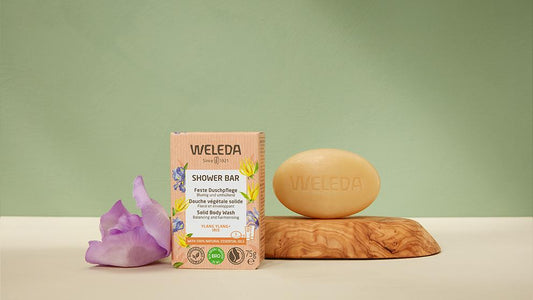 WELEDA JABÓN SÓLIDO ENVOLVENTE FLORAL