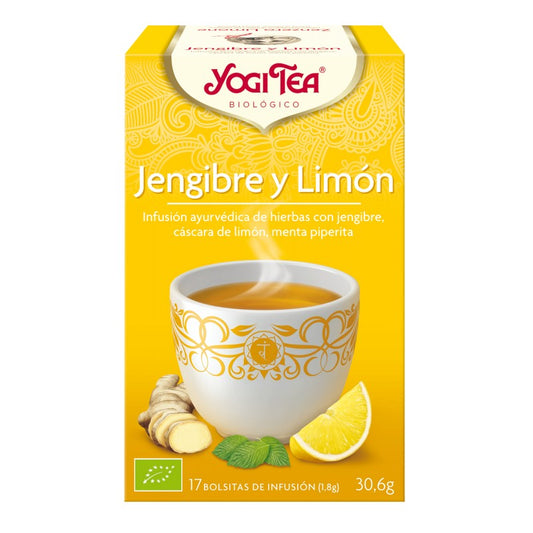 YOGITEA JENGIBRE LIMON 17 BOLSITAS